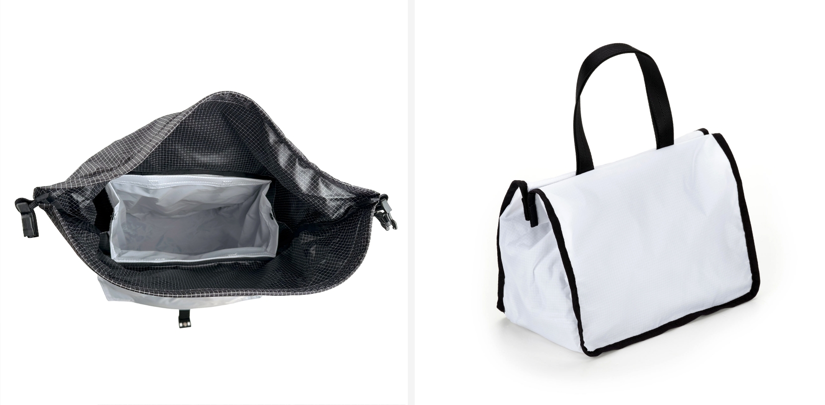 Фоторюкзак Shimoda Sidecountry 32 Black/White 520-354 и нейлоновая сумка для отделения личных вещей