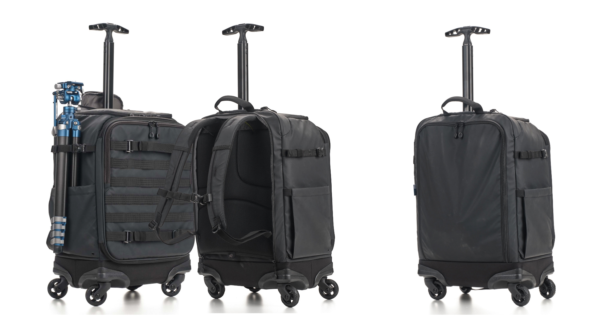 Фоторюкзак на колесах для фотографов и кинооператоров Tenba Axis 28L Spinner Black 637-790