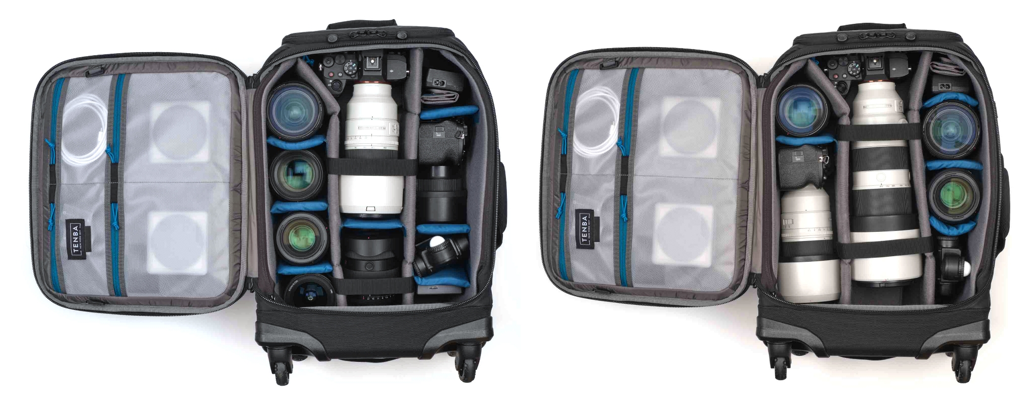 Фоторюкзак на колесах Tenba Axis 28L Spinner Black 637-790 для фото оборудования и кинооператоров