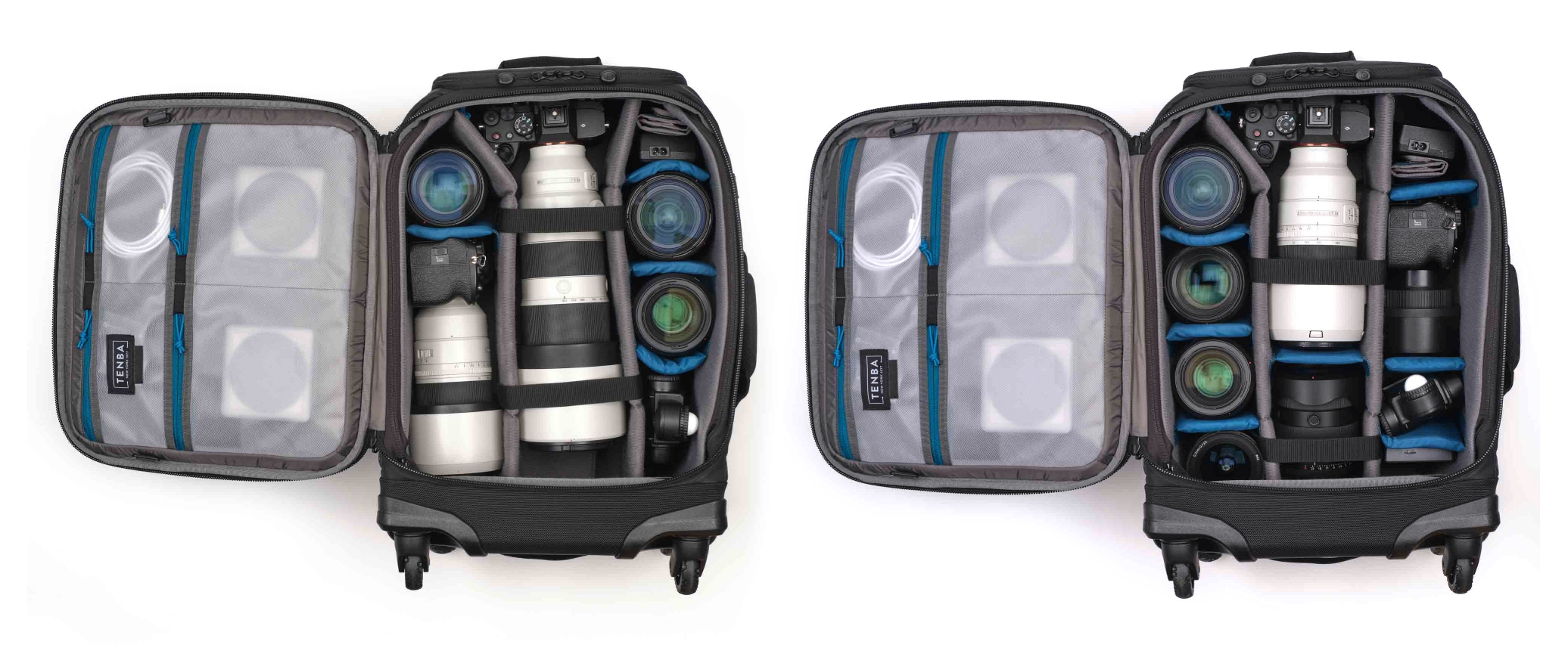Фоторюкзак на колесах Tenba Axis 28L Spinner Multicam 637-791 для фото оборудования и кинооператоров