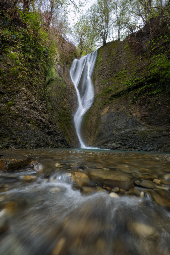 Динамика не только в композиции, но и в «смазе» воды. ND16, выдержка 0,3 секунды.
